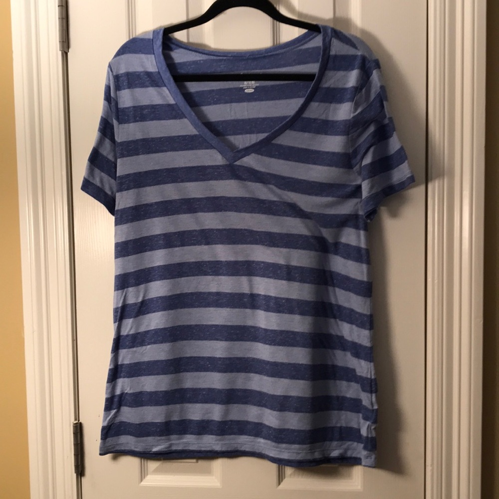 Blue tee